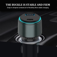 Téléphone OEM Pd Qc 60W 38W 48W 55W 63W Simple Usb Pd20w 30 W Pd38w Qc3.0 20W 30 W 38w 48w 45W Usbc Type-c Double Port Mini Chargeur de Voiture