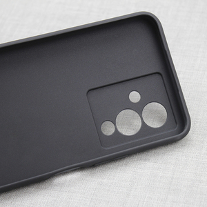 Funda Mate para Teléfono <span class=keywords><strong>Celular</strong></span> Infinix Note 12 Pro 5G al por Mayor, Funda Negra Esmerilada para Teléfono, Cubierta Trasera Suave de TPU - Product Image 3