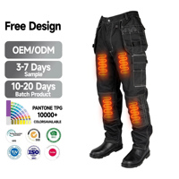 Pantalons chauffants pour hommes, nouveau design, durables, de haute qualité, multi-poches, pour le travail en extérieur, la randonnée, la pêche