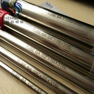 Tubería de Acero Inoxidable ShengMing 304/316L |   Tubo de Acero Inoxidable Sin Costuras/Soldado para Construcción e Industria - Product Image 5