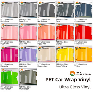 <span class=keywords><strong>Film</strong></span> de protection de voiture en vinyle ultra brillant bleu Chine PET <span class=keywords><strong>Film</strong></span> de protection de voiture en vinyle Autocollants en vinyle <span class=keywords><strong>Film</strong></span> de protection de voiture en vinyle ultra brillant - Product Image 3