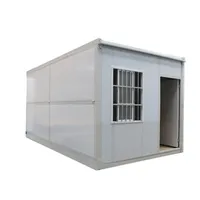Maison conteneur modulaire pliable de type Z moderne, bâtiment préfabriqué portable, bureau de chantier, dortoir pour le personnel, logement temporaire