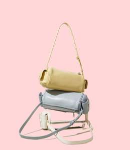 复古油蜡皮革新款女包利基邮递员包高级纹理单肩斜挎包 - Product Image 2