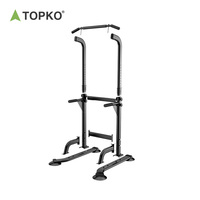 Station d'entraînement multifonction TOPKO Sport : Barre de traction, station de dips, équipement de musculation