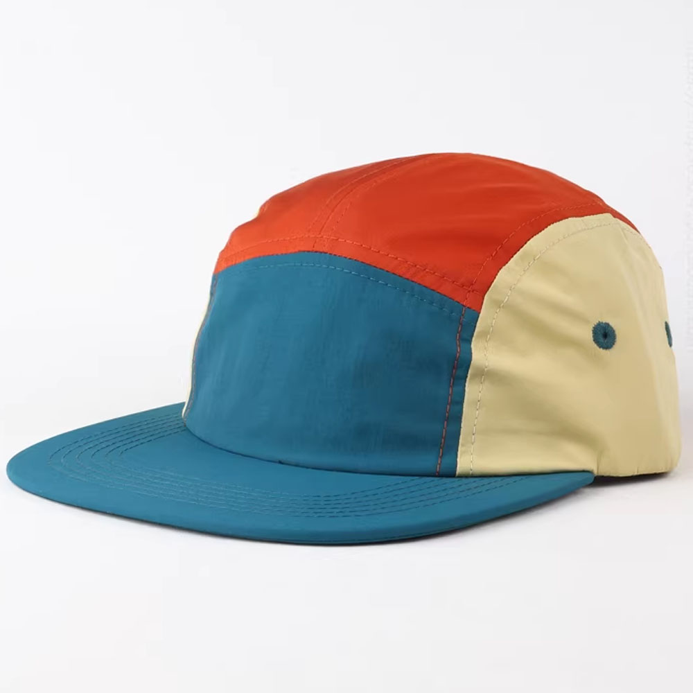 Gorro de campamento azul