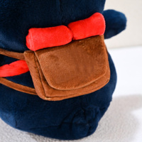 Peluche personnalisée d'animal en peluche d'anime, jouet en peluche doux, mascotte de club, peluche personnalisée selon votre design