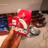 Désodorisant pour voiture California Scents Cool Gel Coronado Cherry, parfum longue durée, type gel solide en boîte en aluminium