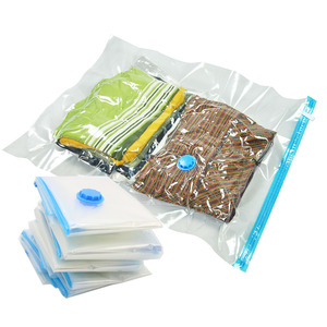 Factory price hot selling vacuum compression bags transparent vacuum storage bags for bedding clothes
