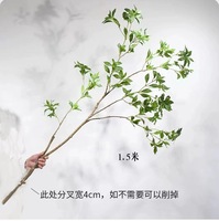 Tanaman Artifisial 2 Cabang Pieris, Pieris Japonica untuk Ruang Tamu Dalam Ruangan, Taman, Halaman, Rangkaian Bunga Dekoratif