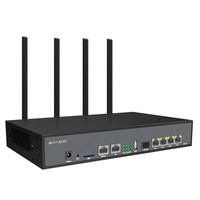 Point d'accès Wi-Fi 7 Quad Bande d'entreprise 2,4 GHz/5 GHz/6 GHz 48 V PoE avec CPU IPQ9574, 2 Go de RAM, Mu-MIMO Wave2 et antenne externe 4x4