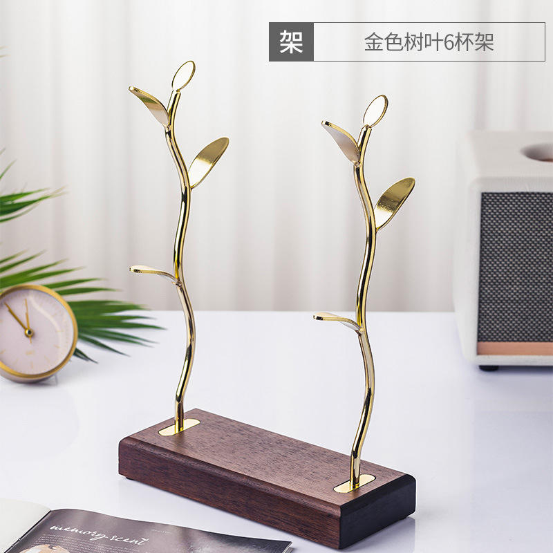 Golden Leaf 6-Cup Holder