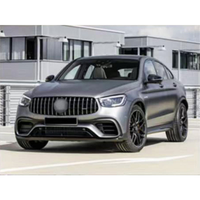 Kit carrosserie style AMG 63 S pour Mercedes Benz GLC Coupé X253 2016-2019, pare-chocs avant et arrière, ensemble complet