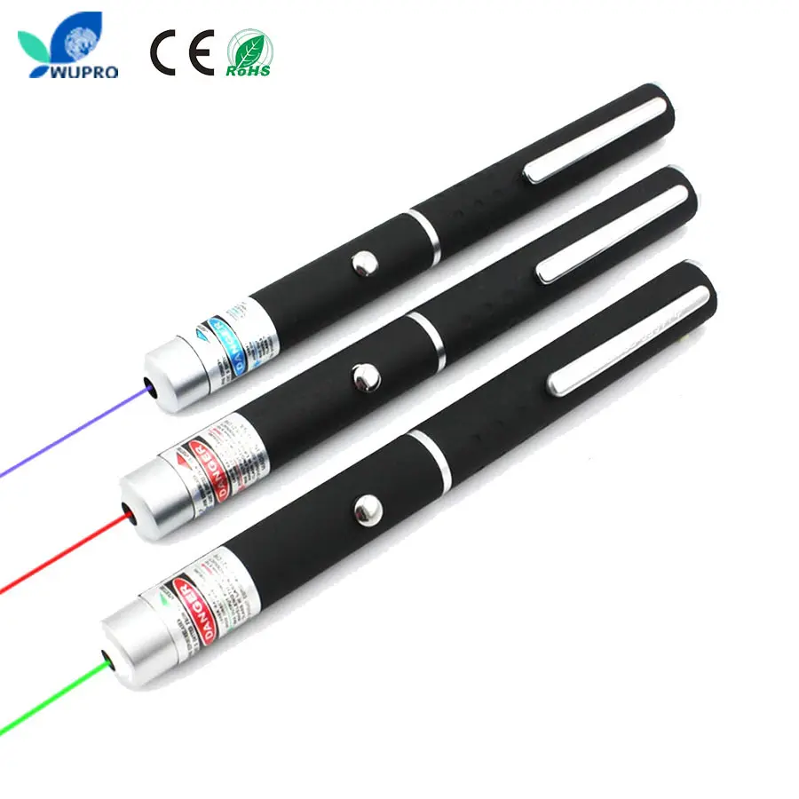 wupro red/greed/blue laser pointer line laser pointer purple laser pointer