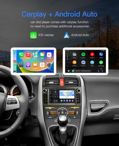 7 'Android <span class=keywords><strong>2</strong></span> Din Car Radio Multimedia para <span class=keywords><strong>Toyota</strong></span> Corolla <span class=keywords><strong>Auris</strong></span> E150 2006 -2012 Carplay Auto 360 Navegación GPS - Product Image 3