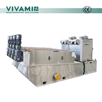 Machine de déshydratation des boues avec contrôle entièrement automatique pour les stations d'épuration des eaux usées