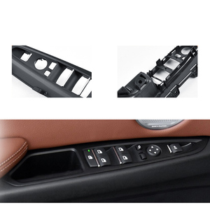 Reposabrazos para Puerta Delantera Izquierda del Conductor, Panel de Interruptor de Ventana, Cubierta de Manija de Puerta para <span class=keywords><strong>BMW</strong></span> <span class=keywords><strong>X5</strong></span> X6 F15 F16 F85 F86 2014-2018 - Product Image 3