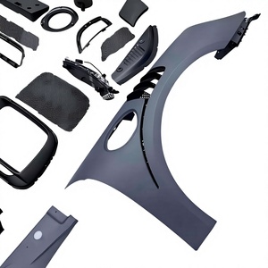 Pour Porsche Cayenne 2011-17, mise à niveau du modèle ancien : 24 pare-chocs avant et arrière, capot, ailes, échappement, aileron arrière, kits carrosserie pour voitures - Product Image 4