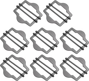 Metal Adjuster Slide Buckles Webbing <b>Strap</b> Roller Pin Clip Buckle Tri Glide For Vest Suit <b>Bag</b> <b>Replacement</b> Part - Product Image 1