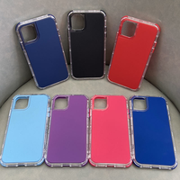 Funda Protectora para Oppo A6 A5 Pro Realme 15 14 Pro, Absorción de Impactos con Airbag, Carcasa Mate con Marco Transparente y Protección de Cámara