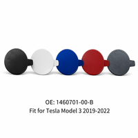 1460701-00-B Cache-crochet de remorquage avant pour Tesla Model 3 2019-2022 Noir Blanc Bleu Rouge Gris Pièces de rechange automobiles