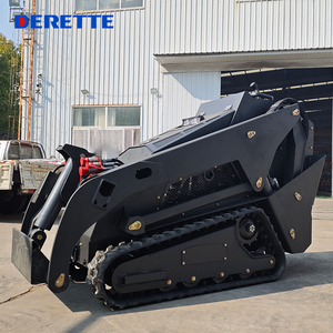 Giá rẻ EPA loader derette V1000 Kubota loader 0.5ton Mini <span class=keywords><strong>Skid</strong></span> chỉ đạo Bộ nạp <span class=keywords><strong>Skid</strong></span> chỉ đạo lốp Chuỗi chất lượng cao trong nhà-sử dụng - Product Image 2