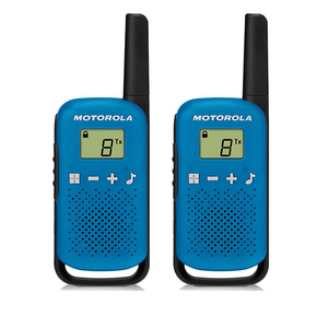 Walkie Talkie <span class=keywords><strong>Motorola</strong></span> <span class=keywords><strong>TLKR</strong></span> T42 Sin Licencia, Pantalla LCD, 16 Canales y Alcance de hasta 4 km, Funciona Sin Batería - Product Image 1