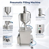 Machine de remplissage automatique haute précision à température constante pour liquides et pâtes (miel, huile)