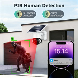 نظام كاميرا مراقبة Ubox بدقة 3 ميجابكسل وقوة 6 واط، كاميرا خارجية مقاومة للماء مع إضاءة، تعمل بالواي فاي والبطارية الشمسية، كاميرا أمان لاسلكية ذكية متحركة - Product Image 5