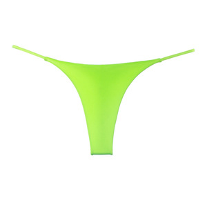 Nouvelle culotte string sans couture à double couche et fines bretelles Lemon Temptation, taille basse, style bikini, pour femme, sexy, en forme de T - Product Image 3