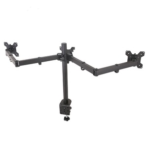 <strong>Triple</strong> <strong>Monitor</strong> Stand with <strong>Arm</strong> Stock Product - Product Image 1