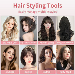 الأكثر مبيعًا في السفر والمنزل محمول صغير لاسلكي مشط ساخن لفرد الشعر ومجعد الشعر 2 في 1 لاسلكي ساخن - Product Image 5