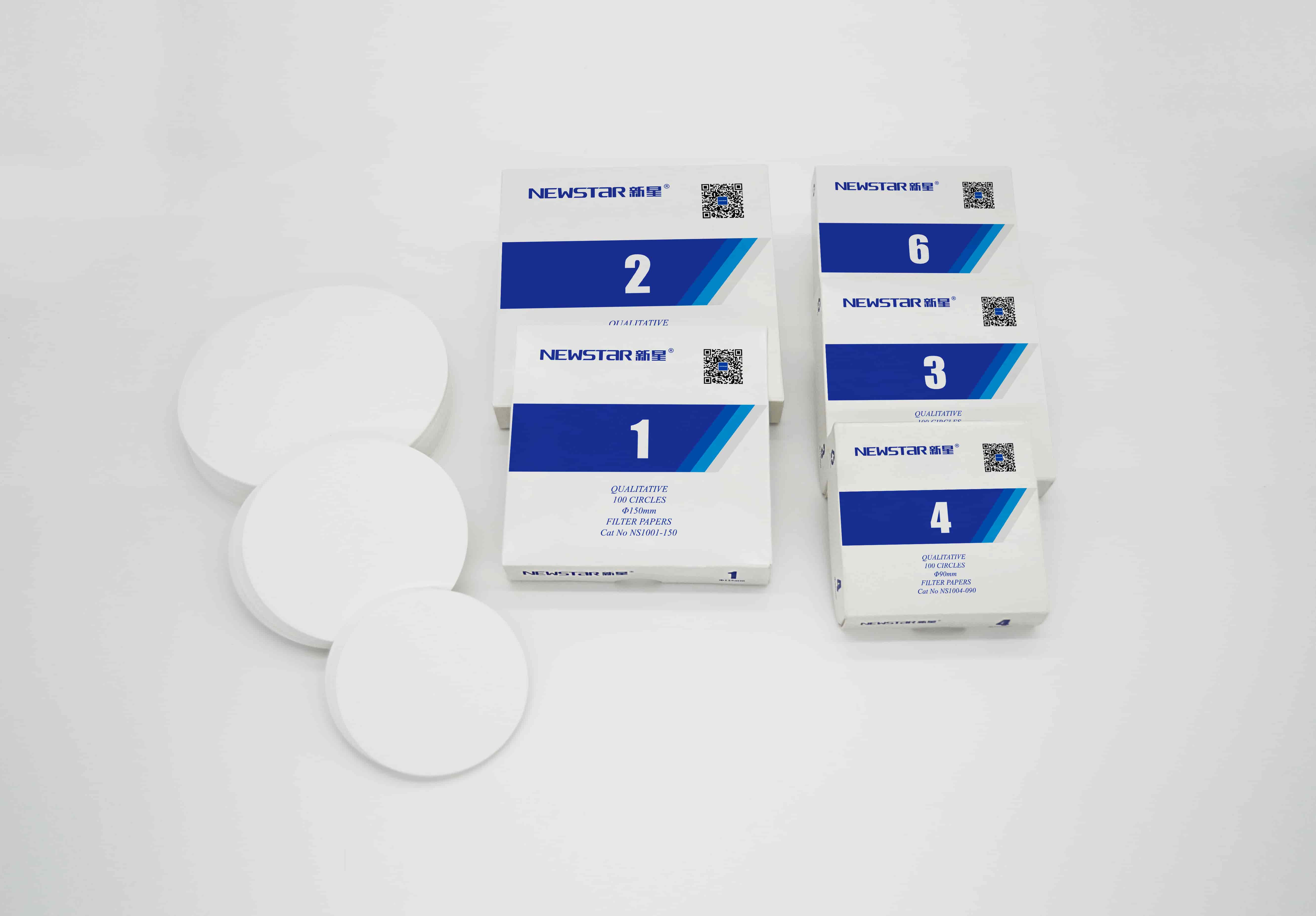 Slow speed qualitative filter paper equivalent to Whatman Grade 6