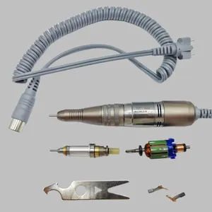 Electric nail <b>drill</b> handle accessories Spindle Rotor wrench cable Carbon brush for Micromotor SDE H200 Handpiece Repair - Product Image 1