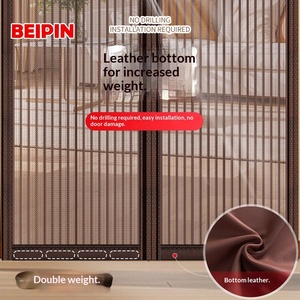 Cortina <span class=keywords><strong>Mosquitera</strong></span> Moderna de Alta Gama, Cortina para <span class=keywords><strong>Puerta</strong></span> de Entrada 2025, Malla de Diamante, Separador de Ambientes con Tira Magnética - Product Image 2