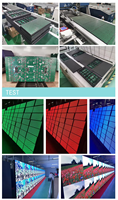 Yüksek Kaliteli RGB Tam Renkli SMD P2.5 LED Ekran Panel Modülü 320x160mm 800CD Parlaklık 2 Yıl Garantili İç Mekan Kullanımı