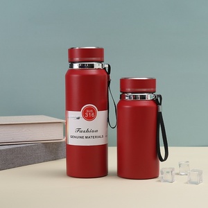 Venta caliente taza aislada de acero inoxidable 304 botella de <span class=keywords><strong>sol</strong></span> con correa taza de agua al aire libre taza de regalo de negocios simple - Product Image 6