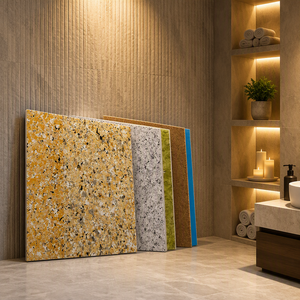 Revêtement mural extérieur isolant aspect pierre, panneau de bardage imperméable avec âme en EPS, XPS ou laine de roche pour la rénovation de façade de villa et de <span class=keywords><strong>maison</strong></span> - Product Image 1