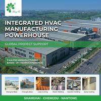 Regulador de Flujo de Aire Cuadrado Resistente a la Corrosión con Sensor Integrado: Sistema VAV para HVAC Comercial y de Laboratorio