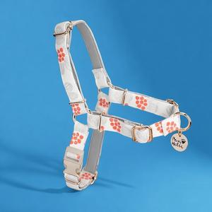 Harnais pour chien taille S, élégant, simple, moderne, anti-traction, confortable, en coton respirant, écologique, durable et lavable - Product Image 1