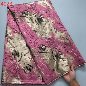 Tissu Jacquard <span class=keywords><strong>de</strong></span> haute qualité à bas prix, fabriqué en Chine, tissu brodé brillant pour <span class=keywords><strong>robe</strong></span> <span class=keywords><strong>de</strong></span> <span class=keywords><strong>mariée</strong></span> ou <span class=keywords><strong>de</strong></span> soirée pour femmes - Product Image 4