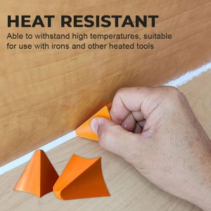 Outil de calfeutrage en silicone réutilisable, outil de finition et de lissage du calfeutrage, applicateur de calfeutrage pour l'élimination des joints de carrelage et de fenêtres - Product Image 5