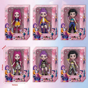 Figuras de Kpop Demon Hunters, Caja Sorpresa, Figuras de Acción de Grupos Femeninos, Mini Figuras Coleccionables de Anime, Juguetes de PVC - Product Image 4