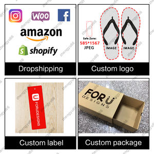 Chanclas de Goma Unisex Personalizadas Impresas en 3D Antideslizantes de Alta Elasticidad para <span class=keywords><strong>Piscina</strong></span> de Verano con Diseño de Dibujos Animados, Ligeras y con Punta Abierta - Product Image 2