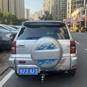 สปอยเลอร์หลังรถยนต์สำหรับ Toyota RAV 4 ปี 2001 ถึง 2007 พร้อมไฟ คุณภาพสูง คาร์บอนไฟเบอร์ ปีกหลังรถยนต์ DIY สีสันหลากหลาย - Product Image 3