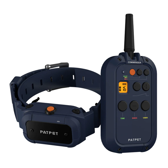 For Dog Training Collar 920 Rechargeable for 2 Dogs-New Nylon Waterproof IPX7 Eco-Friendly Warning Tone Vibrate 74cm 12-Month