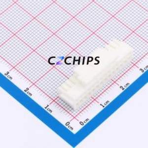 XD-PHB-2*14Y Housing (Wire-to-Board / Wire-to-Wire) P=2mm Connector ( Jack Structure: 2x14P )( Pitch: 2mm )( Row Spacing: 2mm ) - Product Image 1