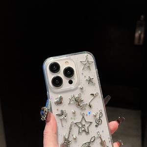 Coque de téléphone Cupid 3D anti-chute, absorbant les chocs, TPU+PC, haute qualité, mignonne, tendance, rose rouge, style Ins pour 12 13 14 <span class=keywords><strong>15</strong></span> Pro Max - Product Image 3