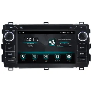 Pantalla de 7 "estilo OEM sin cubierta de DVD para <span class=keywords><strong>Toyota</strong></span> <span class=keywords><strong>Auris</strong></span> 2013-2016 coche Multimedia estéreo GPS CarPlay reproductor pantalla Radio Android - Product Image 1