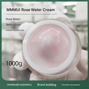 Vente en gros 1KG 5KG Crème gel semi-finie à l'eau de rose, <span class=keywords><strong>acide</strong></span> <span class=keywords><strong>hyaluronique</strong></span>, hydratante, équilibrante pour peaux grasses, lotion de <span class=keywords><strong>base</strong></span> OEM - Product Image 5