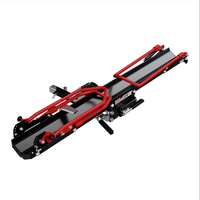 Support de remorque robuste en alliage pour 1 vélo, capacité 275 lbs, avec système de serrage automatique et rampe pour moto et vélo électrique